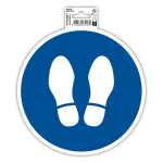 Exacompta Klebeschild Halt 20cm