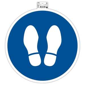 Klebeschild Halt 35cm