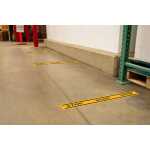 Exacompta Klebeschild Stopppflicht gelb 100cm