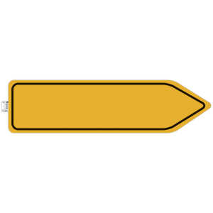 Exacompta Klebeschild Zwangsumlauf 100cm