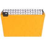 Exacompta Trennbl Manila 148x210mm alphab hor