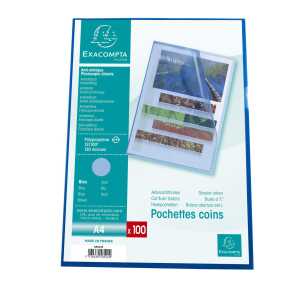 Aktenhüll A4 PP Stand gen bl 100er