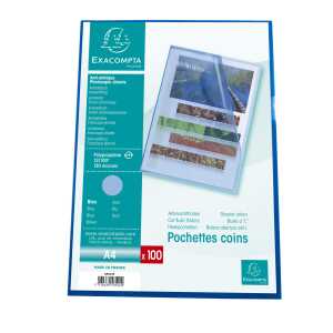 Exacompta Aktenhüll A4 PP Stand gen bl 100er