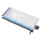 Exacompta Hülle trans Reißverschl PP 8x18 5sort