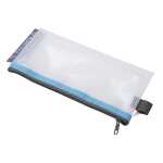 Hülle trans Reißverschl PP 5sort