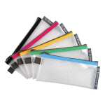 Hülle trans Reißverschl PP 5sort