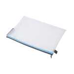 Hülle trans Reißverschl PP A4 5sort