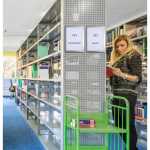 Exacompta Hülle PVC Infos Magnet silber A4