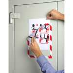 Exacompta Hülle PVC Sicherheit Magnet w/r A4