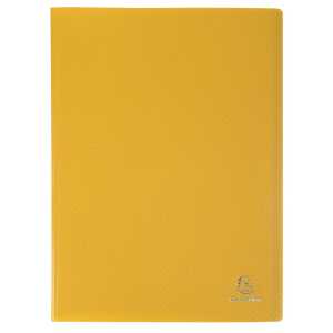 Exacompta Sichtmappe A4 100 Hüllen gelb
