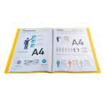 Exacompta Sichtmappe Opak PP 0,3mm A4 40Hül gelb