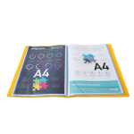 Exacompta Sichtmappe Opak PP 0,3mm A4 40Hül gelb