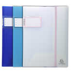 Exacompta Campus L. Sichtmappe PP A4 20H sort