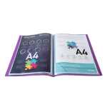 Sichtmappe okap PP A4 60 Hüllen vio