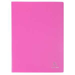 Exacompta Sichtmappe OPAK PP A4 60 Hüllen ros