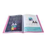 Exacompta Sichtmappe OPAK PP A4 60 Hüllen ros