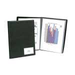 Sichtmappe Goldline A4 50 Huel sw