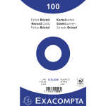 Exacompta Karteikarten 125x200 uni weiß 100St 3130630105039