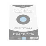 Exacompta Karteikarten 125x200 kar blau 100St