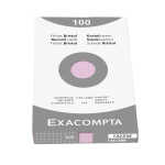Exacompta Karteikarten 125x200 kar rosa 100St