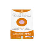 Exacompta Karteikarten 75x125 kar 100St sort.