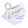 Exacompta Flashcards A7 lin 50St/Pk sort