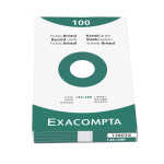 Exacompta Karteikarten 125x200 lin weiß 100St 3130630138037