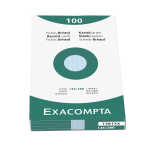 Exacompta Karteikarten 125x200 lin blau 100St
