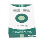 Exacompta Karteikarten 125x200 lin grün 100St