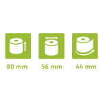 Exacompta Thermorolle1L 55g 80x60mm-44m oPhe