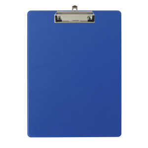 Exacompta Klemmbrett-Pocketclip A4 blau