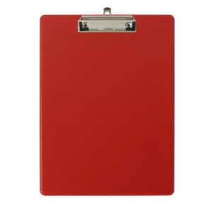 Exacompta Klemmbrett-Pocketclip A4 rot