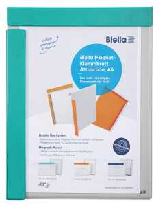 Klemmbrett mMagnet PP A4 türkis