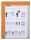 Klemmbrett mMagnet PP A4 orange