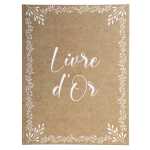 Gästebuch 100S gold 27x22 Kraft