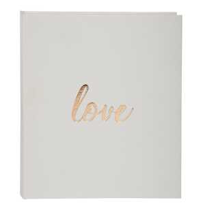 Exacompta Gästebuch gold 21x19 Love ws 100S