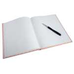 Exacompta Gästebuch 100S gd 27x22 Aquarel ros