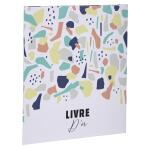 Exacompta Gästebuch 100S weiß 27x22 Terrazzo
