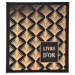 Exacompta Gästeb 140S gold 21x19 Palmyre sch palm
