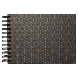 Exacompta Spiralalbum 50S sw 23x16 Arty grau