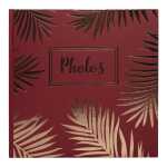 Exacompta Fotobuch Palma sw 25x25 rot 30S