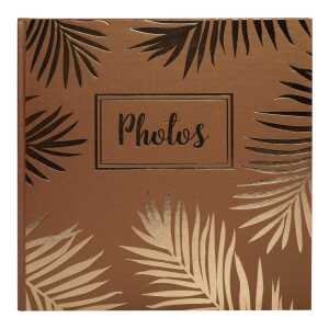 Exacompta Fotobuch Palma sw 25x25 gold 30S