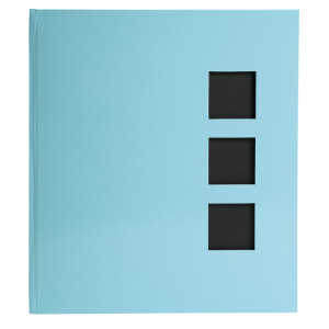 Exacompta Fotalbum 60S sw 29x32 Aquarel blau
