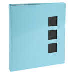 Exacompta Fotalbum 60S sw 29x32 Aquarel blau