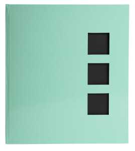 Fotalbum 60S sw 29x32 Aquarel grün