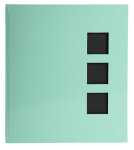 Fotalbum 60S sw 29x32 Aquarel grün