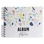 Exacompta Spiralalb Terrazzo weiß 29x32 50S