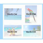 Exacompta Fotobuch 40S sw 37x29 LIFE blau