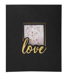 Fotoalbum Love sw 60S sw 29x32cm