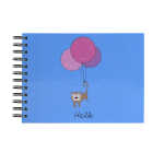 Exacompta Spiralalbum Hello sw 23x16 sort 50S